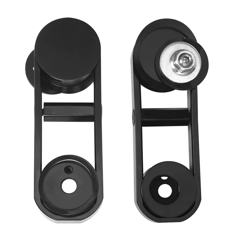 Strange Motorcycle Black 180° Adjustable Drop Mirror Relocator Mount For Touring Street Glide FLHX 2006-2013