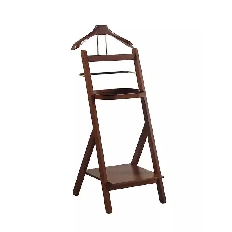 

Американская вешалка из цельного дерева для гостиной, спальни, напольная вешалка, съемная домашняя вешалка для костюмов