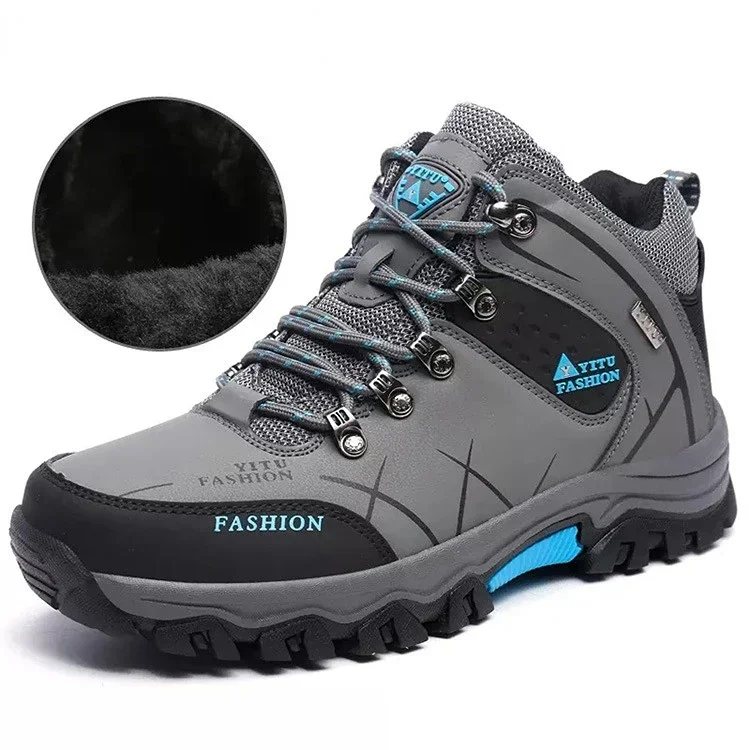 Zapatos de senderismo para hombre, zapatos de escalada de montaña de alta calidad, plataforma masculina, turismo, trotar, Trekking, Zapatillas resistentes al desgaste