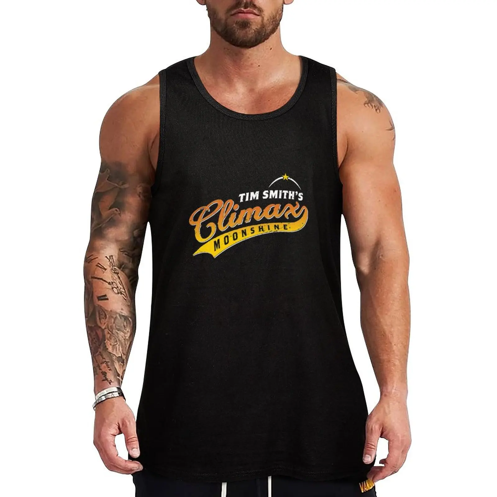 

Tim Smith's Climax Moonshine Shirt Tank Top Daily Loose Tank Top Casual Sleeveless Summer Wear