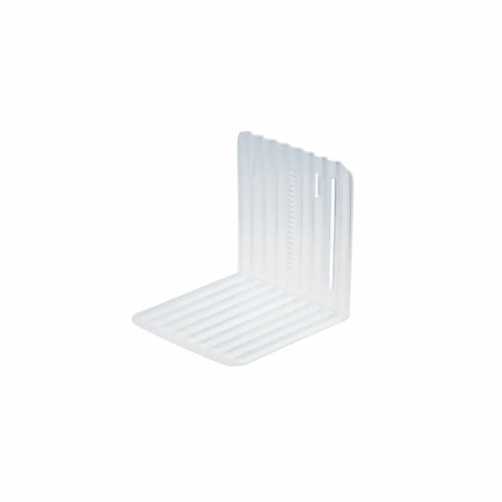 Right Angle Refrigerator Divider Custom Storage Tray Kitchen Shelf Separator for Tidy Freezer Organization