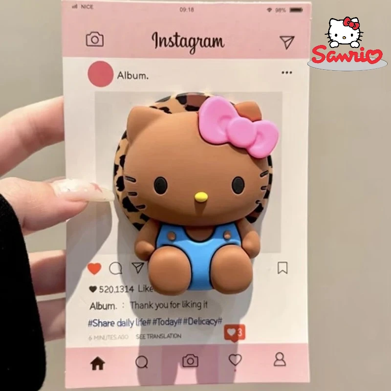 Sanrio Cute Hello Kitty Magnetic Phone 3D Cartoon Phone Holder Grip Tok Griptok For Magsafe iPhone Samsung Expanding Stand Tok﻿ - view 4