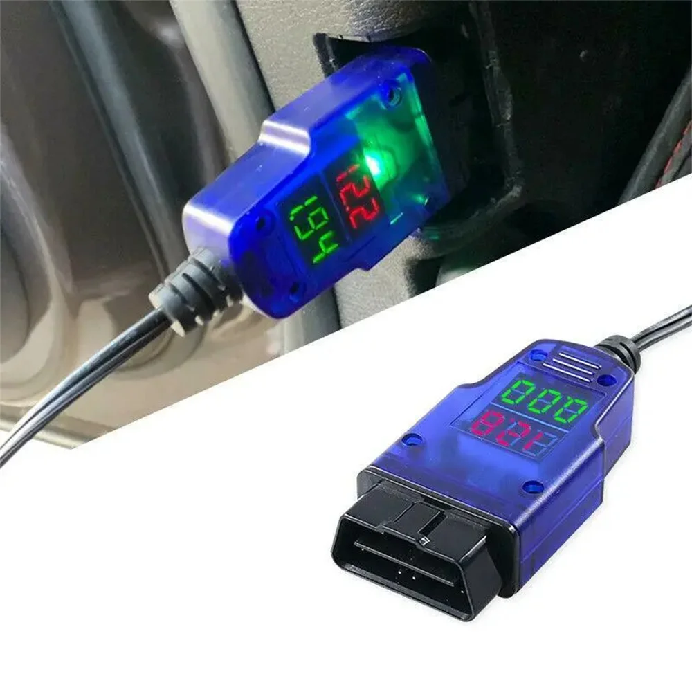 Car Power Off Memory Saver Cable Battery Leakage Detective Tool Easy To Use OBD Automotive Battery Leakage Detection Tool