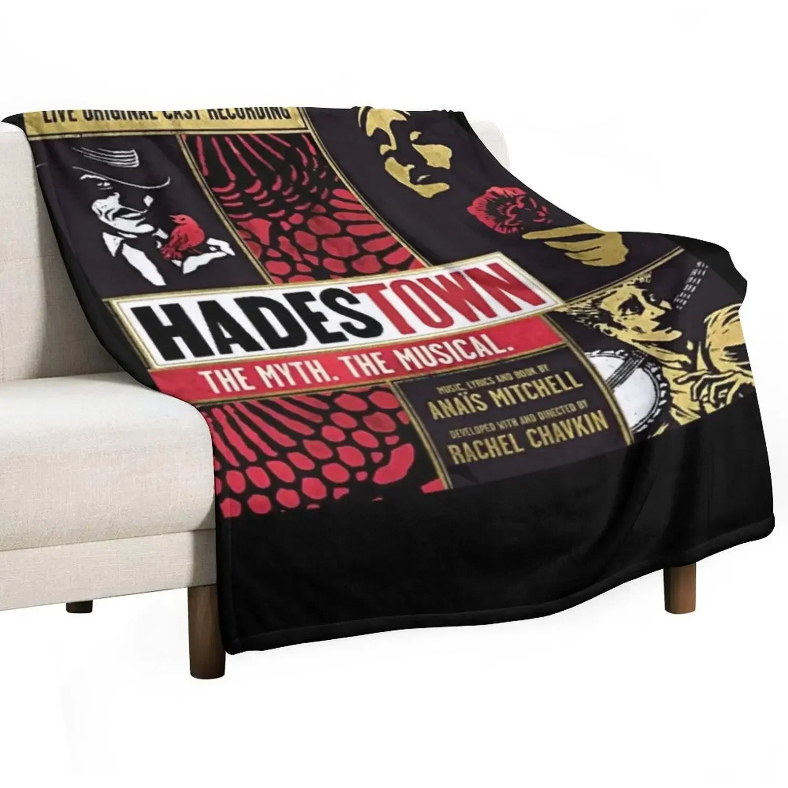 

Hadestown - Hadestown flower - Hadestown The Musical Throw Blanket Furry Blankets Sofas Of Decoration Tourist Blankets