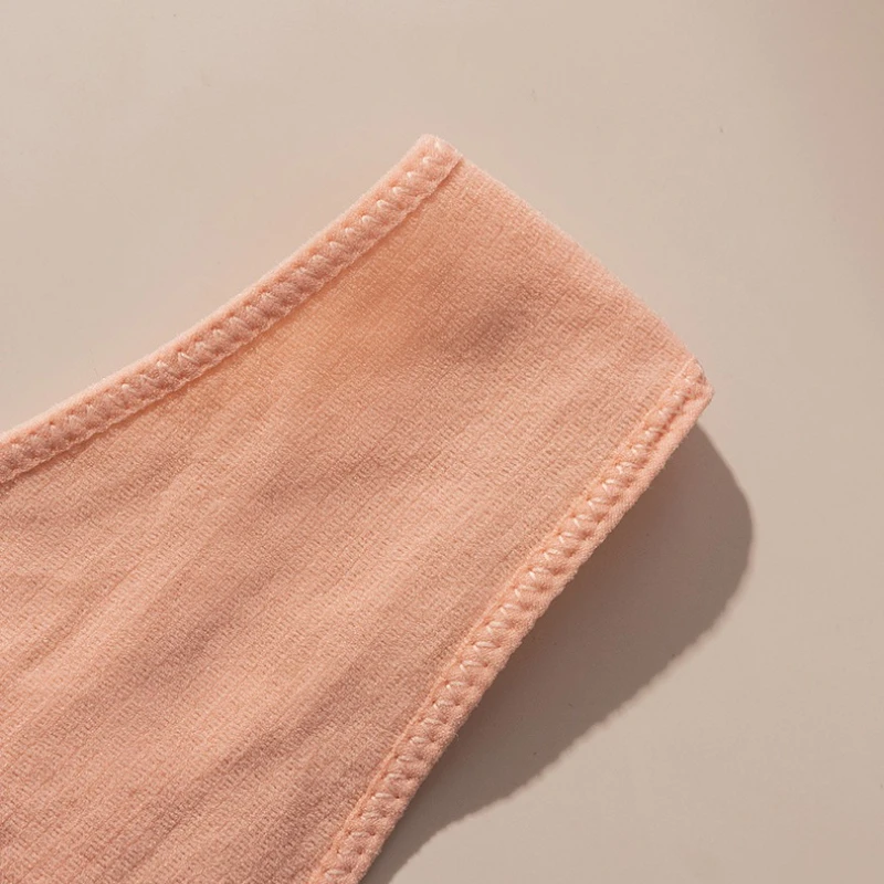 Sexy Threaded Thongs Plus Size Women Panties Solid T-back Yoga G-string Seamless Breathable Lingerie Femme Girl Briefs Intimates