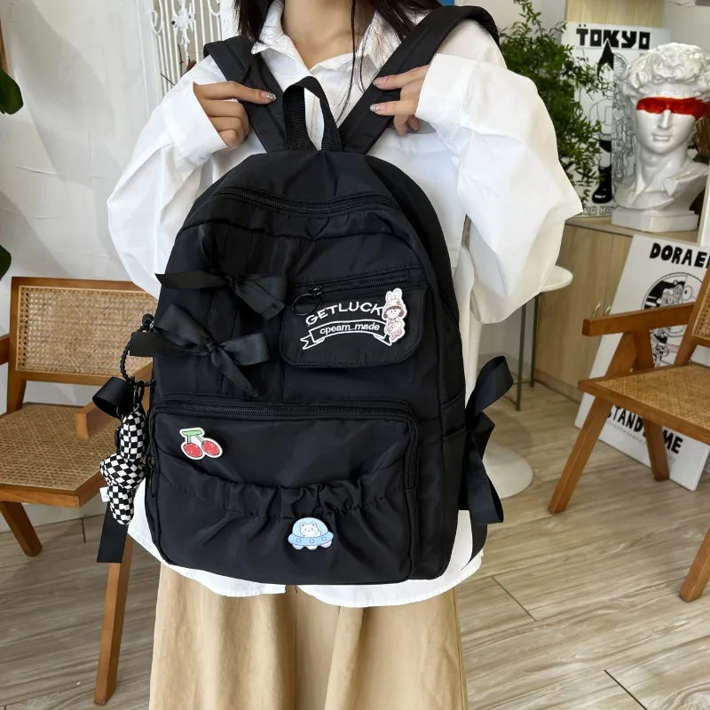 

Bow Shaped Kids Backpacks for Boy Large Capacity Backpack Cute Backpack School Bag Class Bags for Girl Designer Bag Mochila Sac