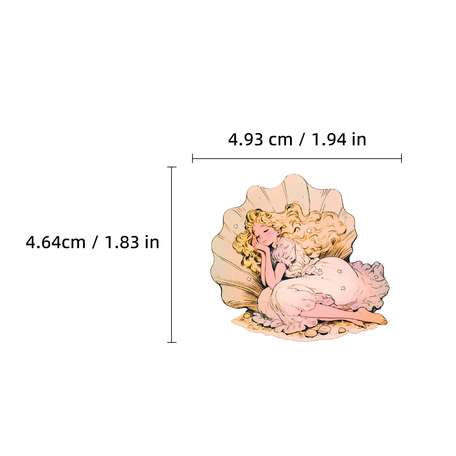 50 قطعة الكرتون الرعوية الهزلية خرافة الكتابة على الجدران ملصقات قضية الهاتف المحمول اللوحي دفتر DIY بها بنفسك اللعب الزخرفية ملصقات الهدايا #2
