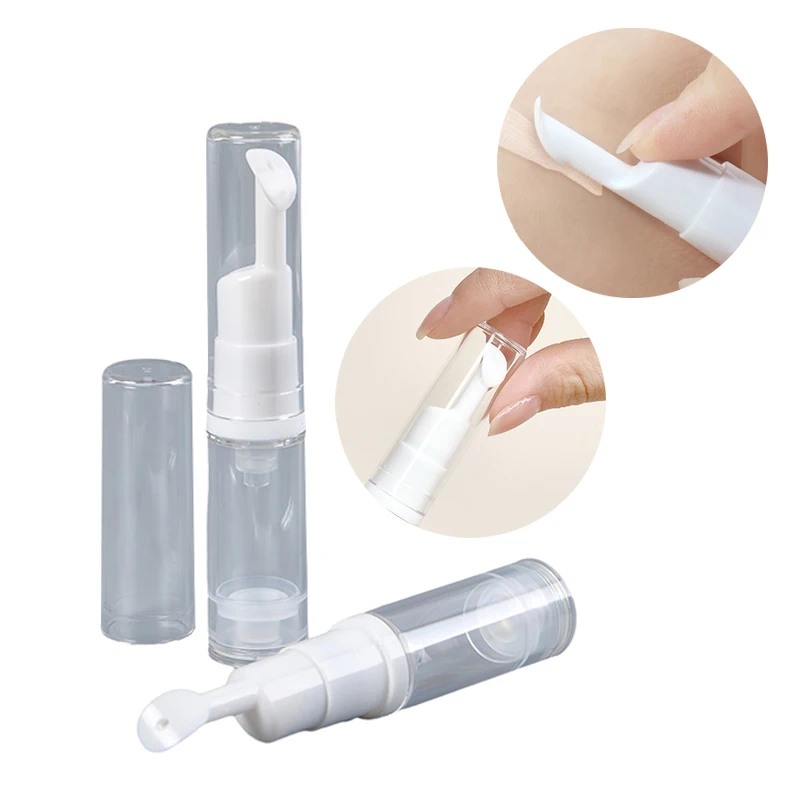 1/5PCS 5ml Travel Sub-Bottling Set AS Vacuum Spray Lotion Cosmetic Empty Refillable Bottle Portable Travel Kit For Plane