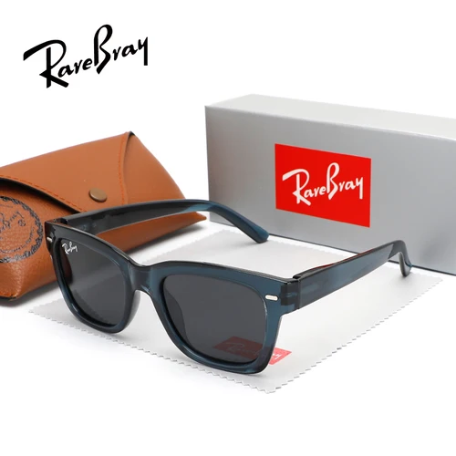 Imagen 1 del producto RareBray Gafas de sol polarizadas cuadradas retro clásicas Moda unisex Gafas protectoras casuales al aire libre para hombres y mujeres