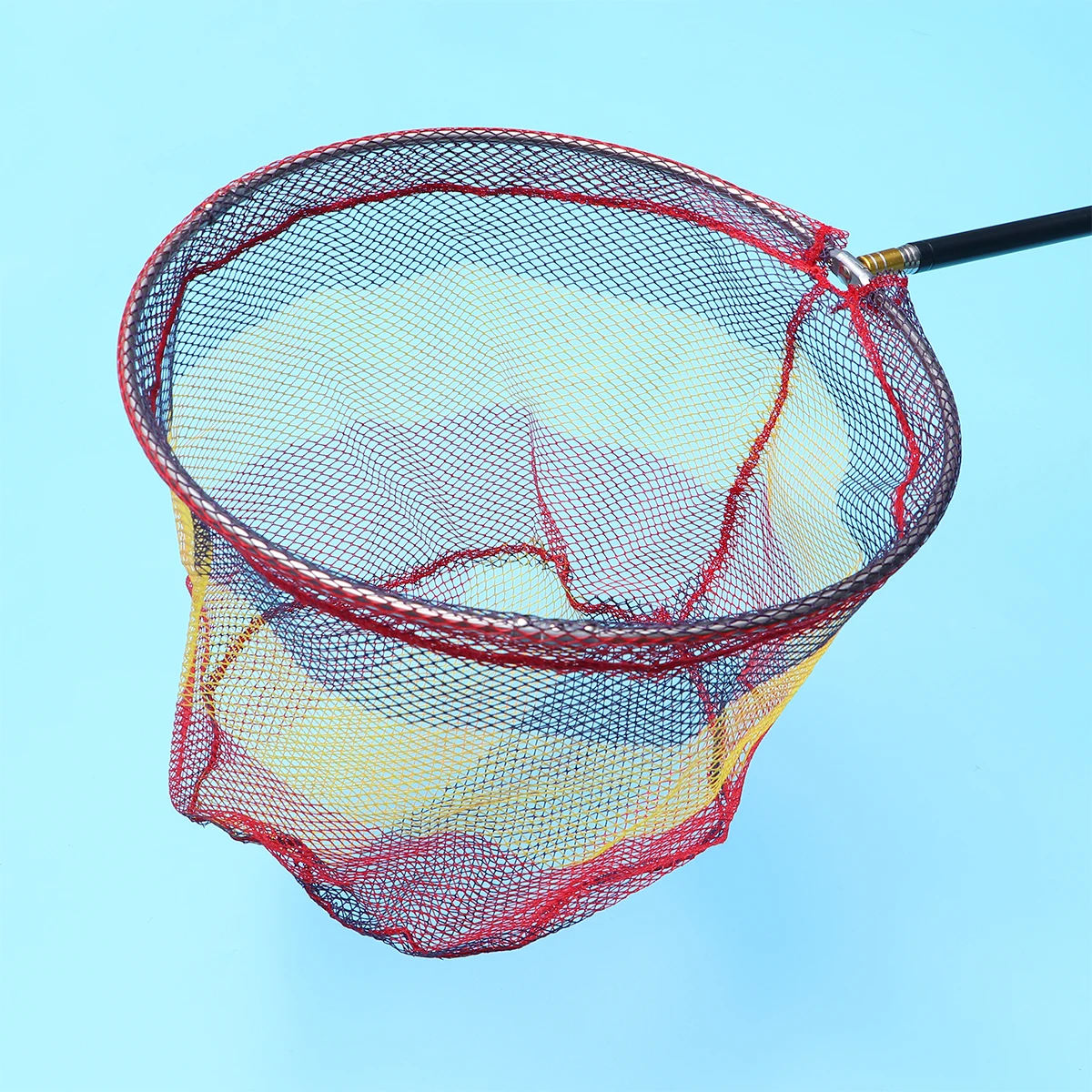 

Fish Net Telescopic Lever Colorful Fishing Spoon-Net Stainless Steel Mesh Black