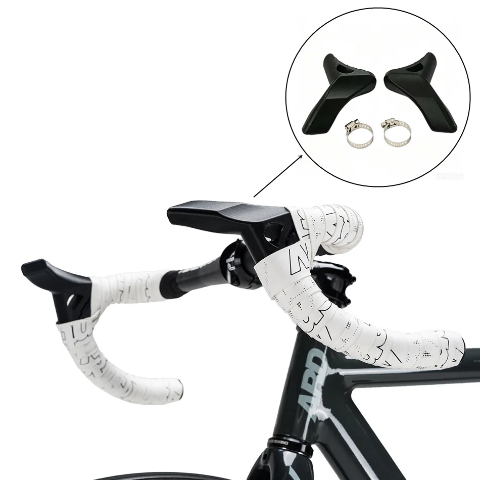 

1 Pair ARDENLY 3D Printed Grip Bicycle Drop Handlebar Relax Bars Arm Road Fixed Gear Bike Handlebar Arm Cycling Parts