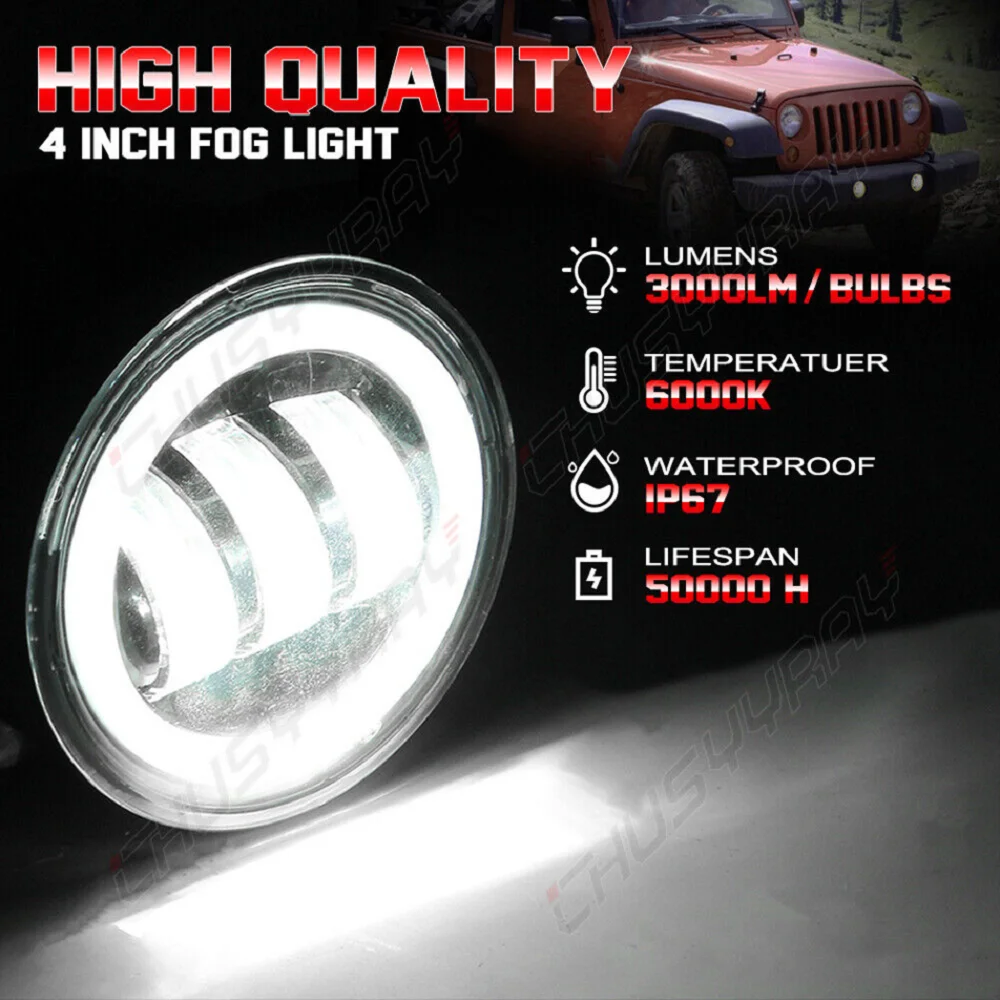 CHUSYYRAY Car lights LED 1200lm 6000K Fog Lights For BMW 01-05 E46 M3 99-02 E39 M5 LF600 Car accsesories