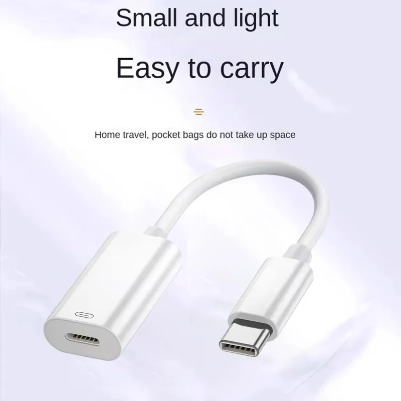 Adaptador otg para iphone 16 15 série usb c para carregamento de alta velocidade tipo c conversor para apple ipad macbook