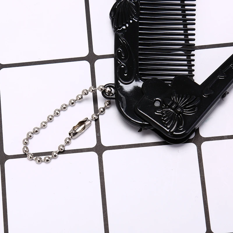 หวีแปรงหวีผมแบบพกพาหวีนวดแบบพับได้หวีเก้าอี้ป้องกันไฟฟ้าสถิตย์