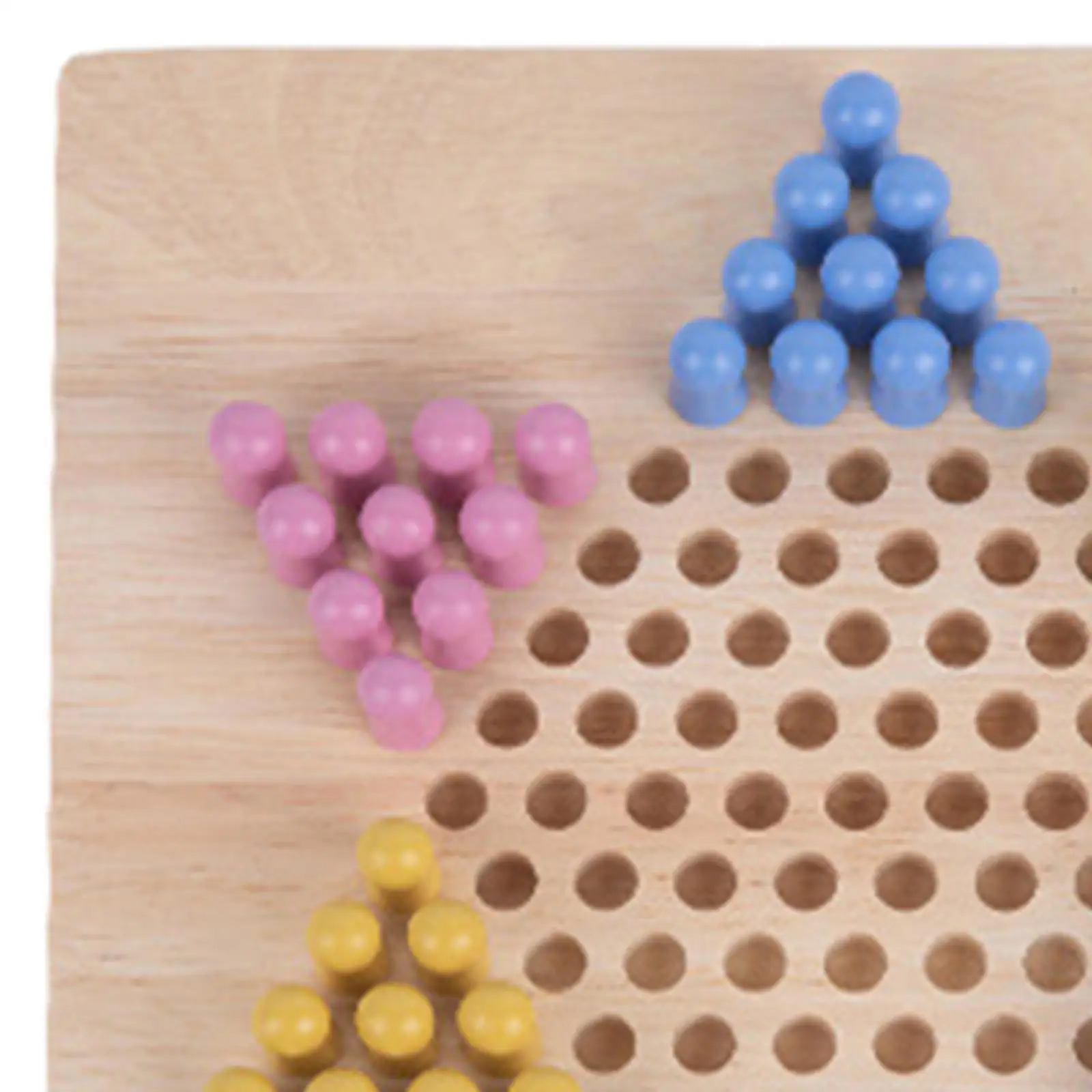 Classic Strategy Game Learning Wood Strategy Family Game for Interaction Activity Social Skills Preschool Hand Eye Coordination