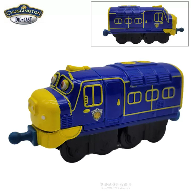3-6pcs 6-10cm metal Japanese anime Chuggington Koko toy PVC no electric function train engine kids toy