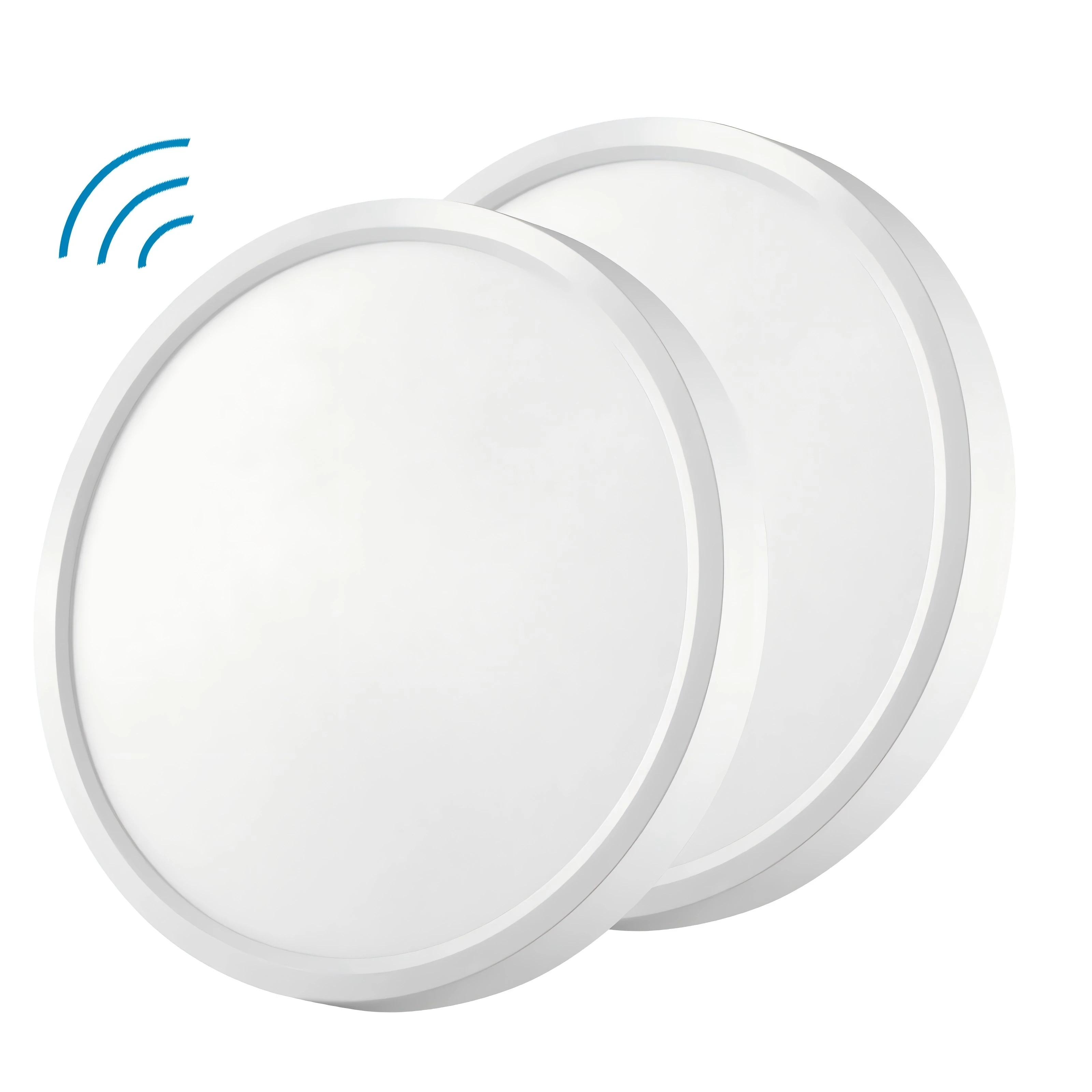 24W LED-Deckenleuchte mit Radar-Bewegungssensor, 2400 LM LED-Lampe mit Bewegungssensor für den Innenbereich, rund, 4000K, φ30CM