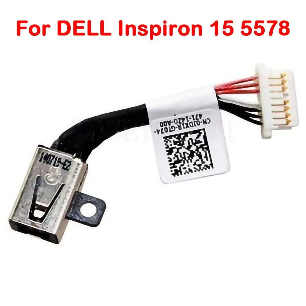 

1PC New Laptop DC Power Jack Cable For DELL Inspiron 15 5000 15 5578 15 5579 Charging Connector Port Socket Wire Cord