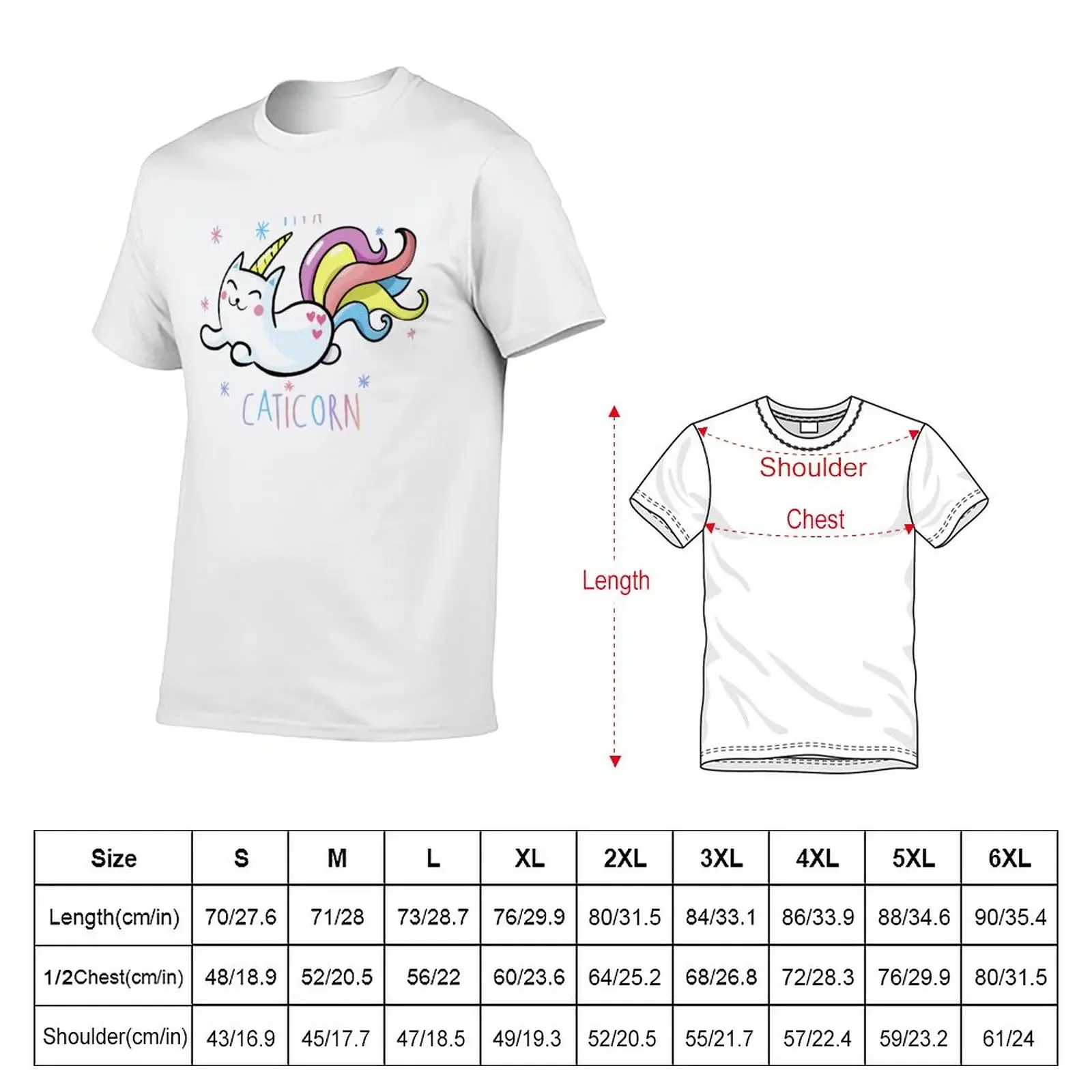 I'M A CATICORN T-Shirt blanks korean fashion black t shirts for men