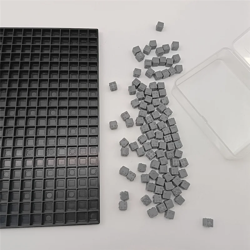 

A13E-Braille Math Teaching Cubes Kit Forblind Andlow Vision Arithmetic Teaching Aids Forblind Schools