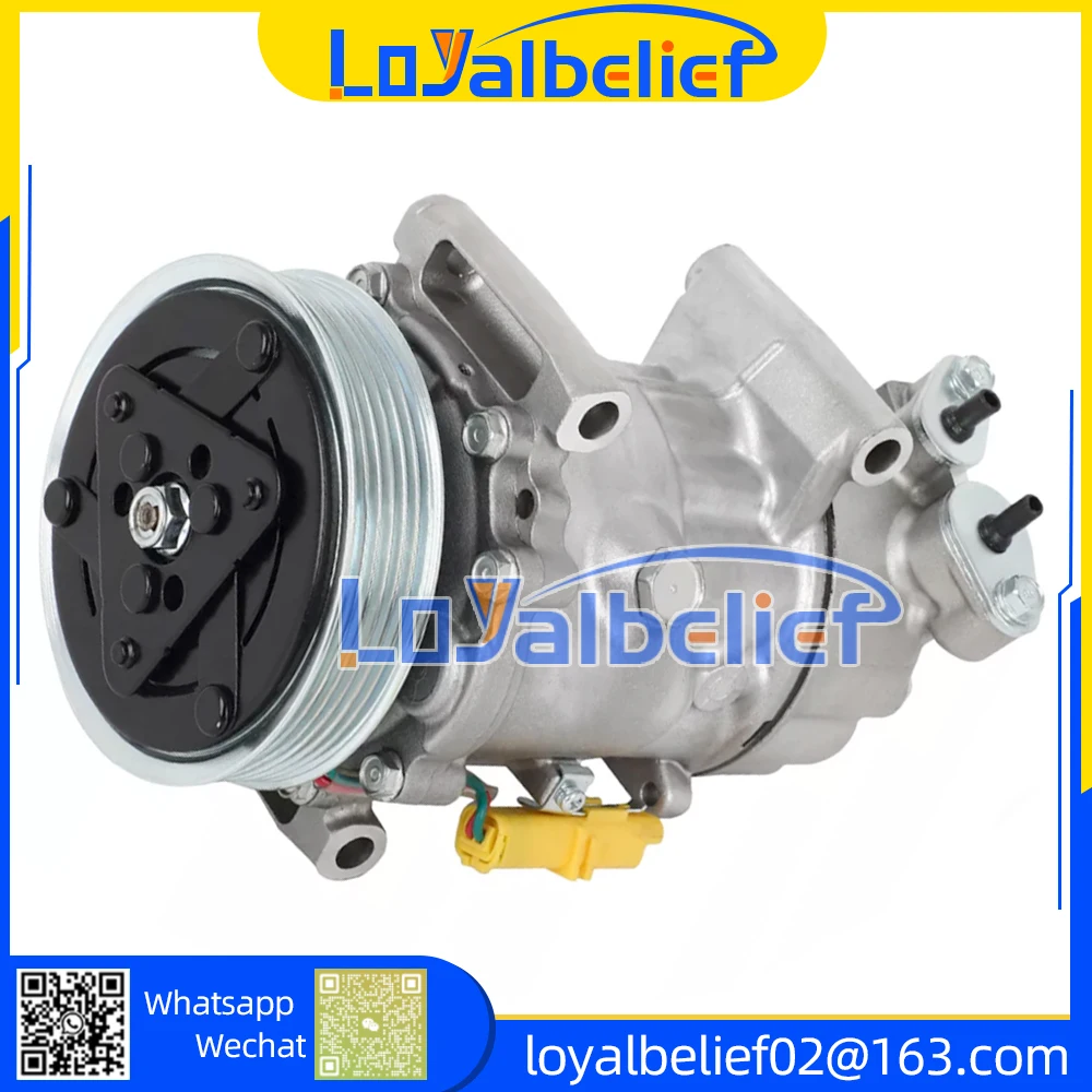 For Sanden SD6V12 AC COMPRESSOR for MINI CLUBMAN R55 R56 R57 Cooper D S SD 2758433 6942501 64529223392 64526942501 1457F