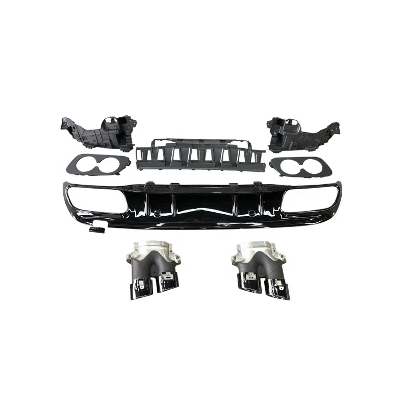 

For C Class W205 Reftted for C43 Diffuser and Exhaust Tips 4 Doors 2019-IN