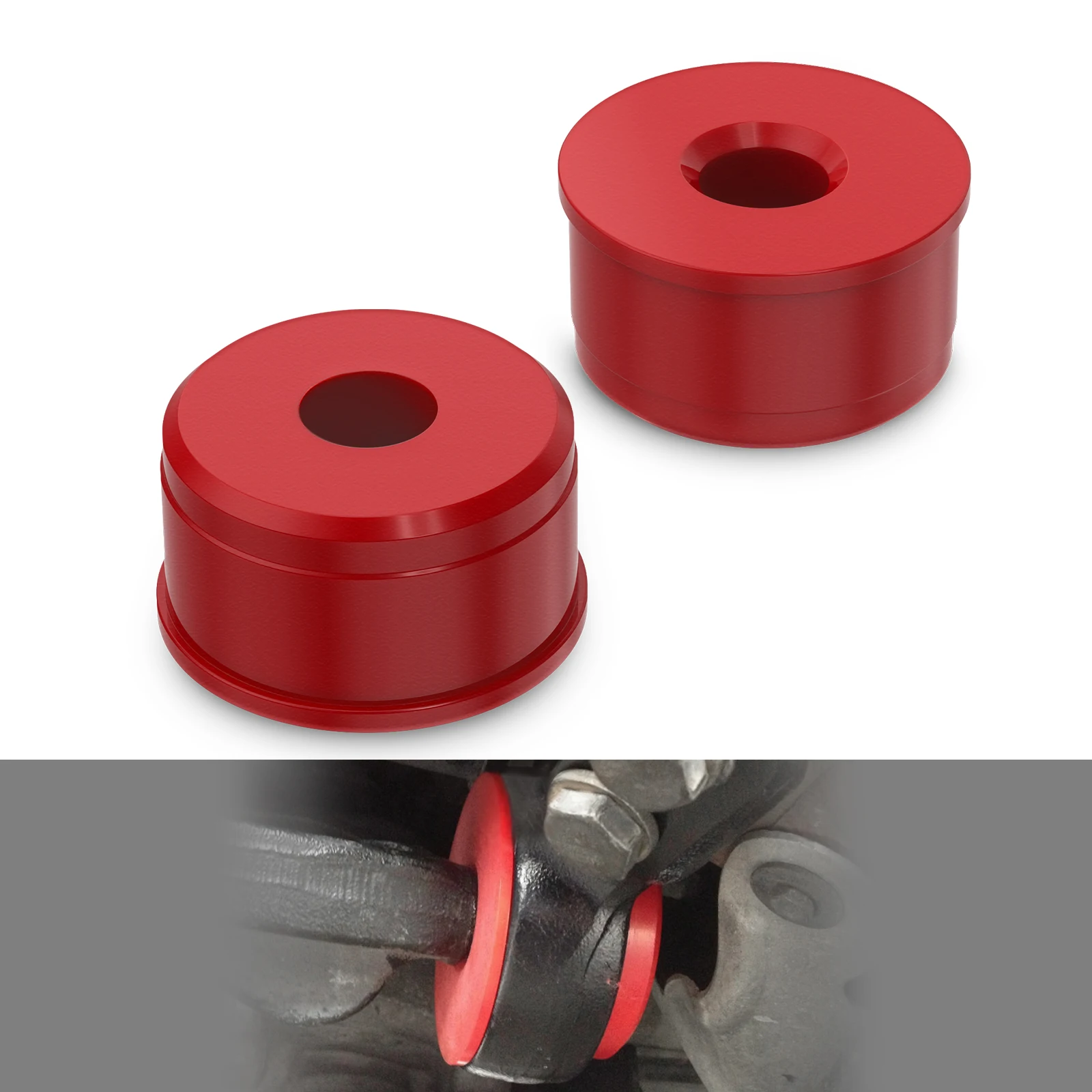 

BEVINSEE 1 Pair Front Control Arm Bushings Polyurethane Kit For BMW E36 M3 1992-1999 E30 M3 1985-1991 Z3 Replaces 31129059288