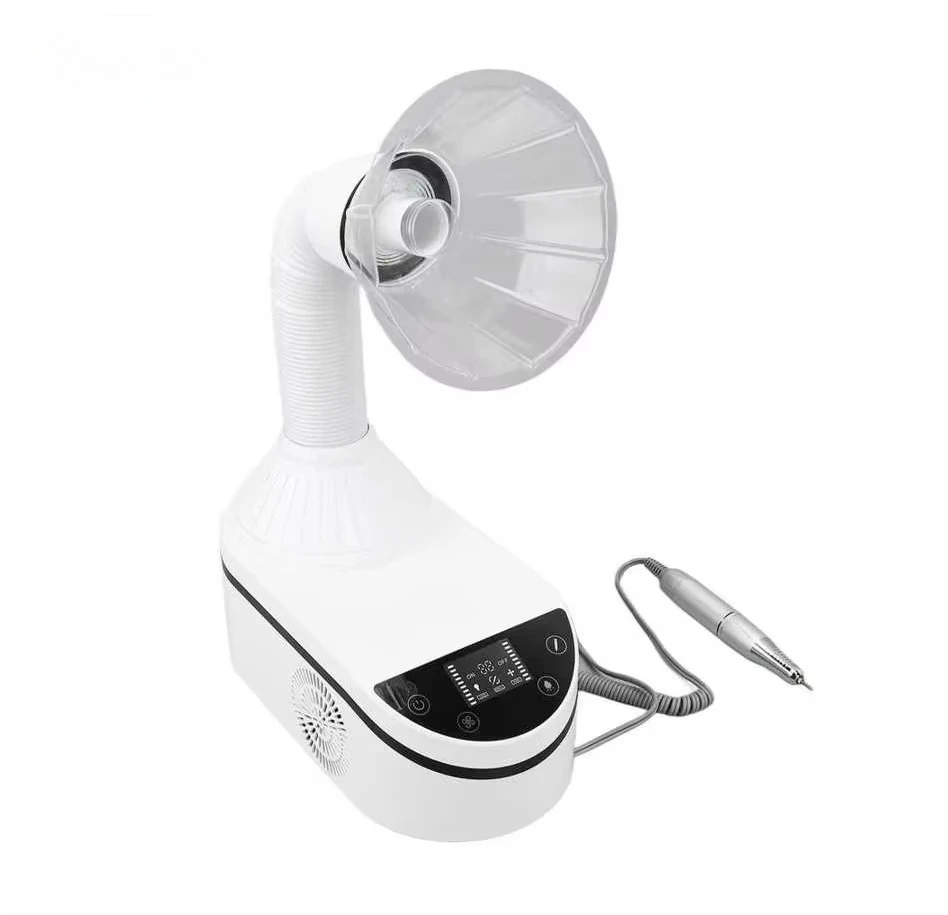 Professional Multifunctional Vacuum Cleaner Brushless Motor Nail Dust Collector with Nail Drill