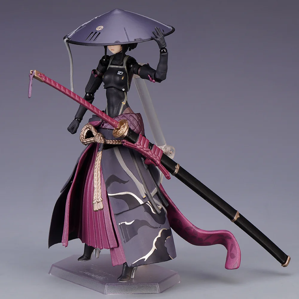15cm Mecha Girl Anime Figures Robot Girl Ronin Action Figure Statue Model Doll Collection Toys Gifts