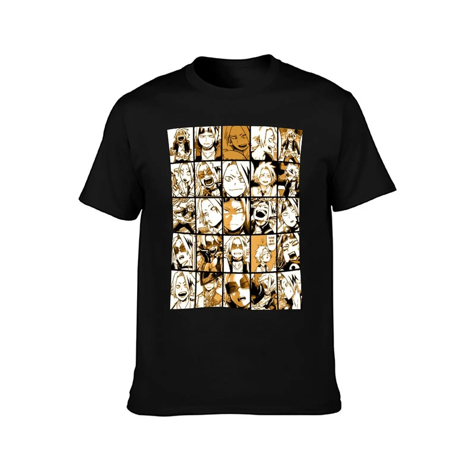 BNHA Kaminari Denki collage T-Shirt Summer Sports Quick Dry T-Shirt