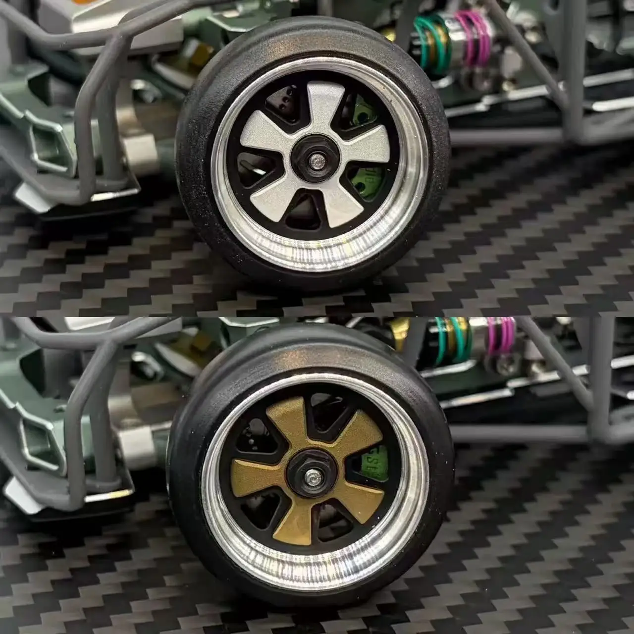 1/28 LSD 20mm PF AWD Metal Wheel (2PCS) LS Studio