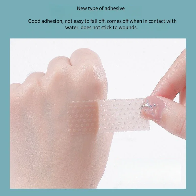 Silicone Gel Heel Stickers Heel Protector Biomimetic Anti Pain Relief Adhesive Patch Cushion Foot Care Shoe Pads Grip Tapes image 3