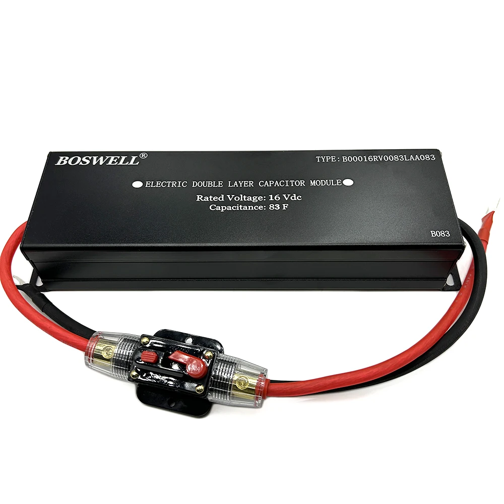 

Boswell 16V83F Large Capacity Bank 2.7V500F Automobile Rectifier Module Backup Power Supply Car Starter Ignition Kit