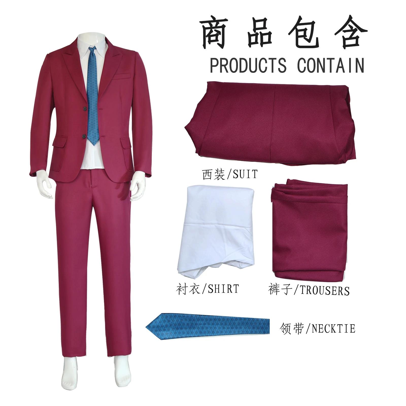 

Человек Хоакин Феникс Косплей Костюм Маскировка Клоун Красные Костюмы Хэллоуин Карнавал Косплей Хоакин Феникс Одежда