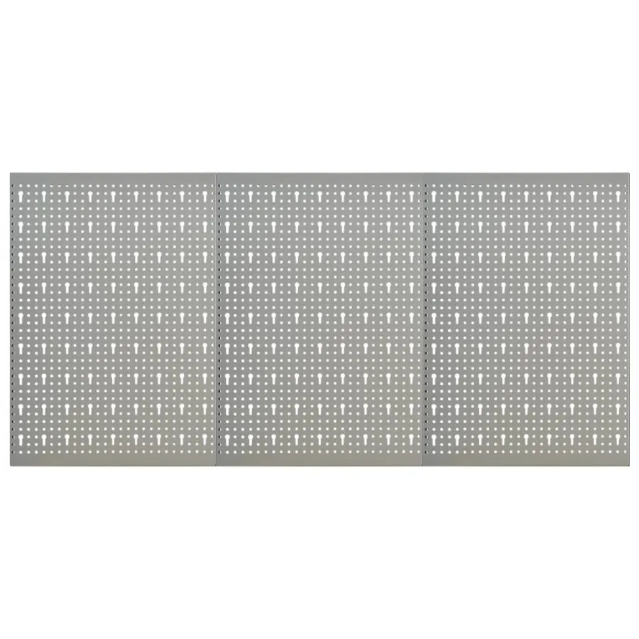 

Wallmounted Peg Boards 3 pcs 15.7x22.8 Steel