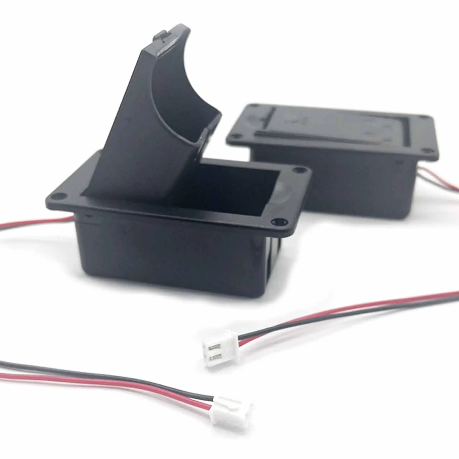 Professional Battery Case 9V ABS Box for Active Guitar Bass Pickup Secure Power Supply for Electric Guitar Parts Repair