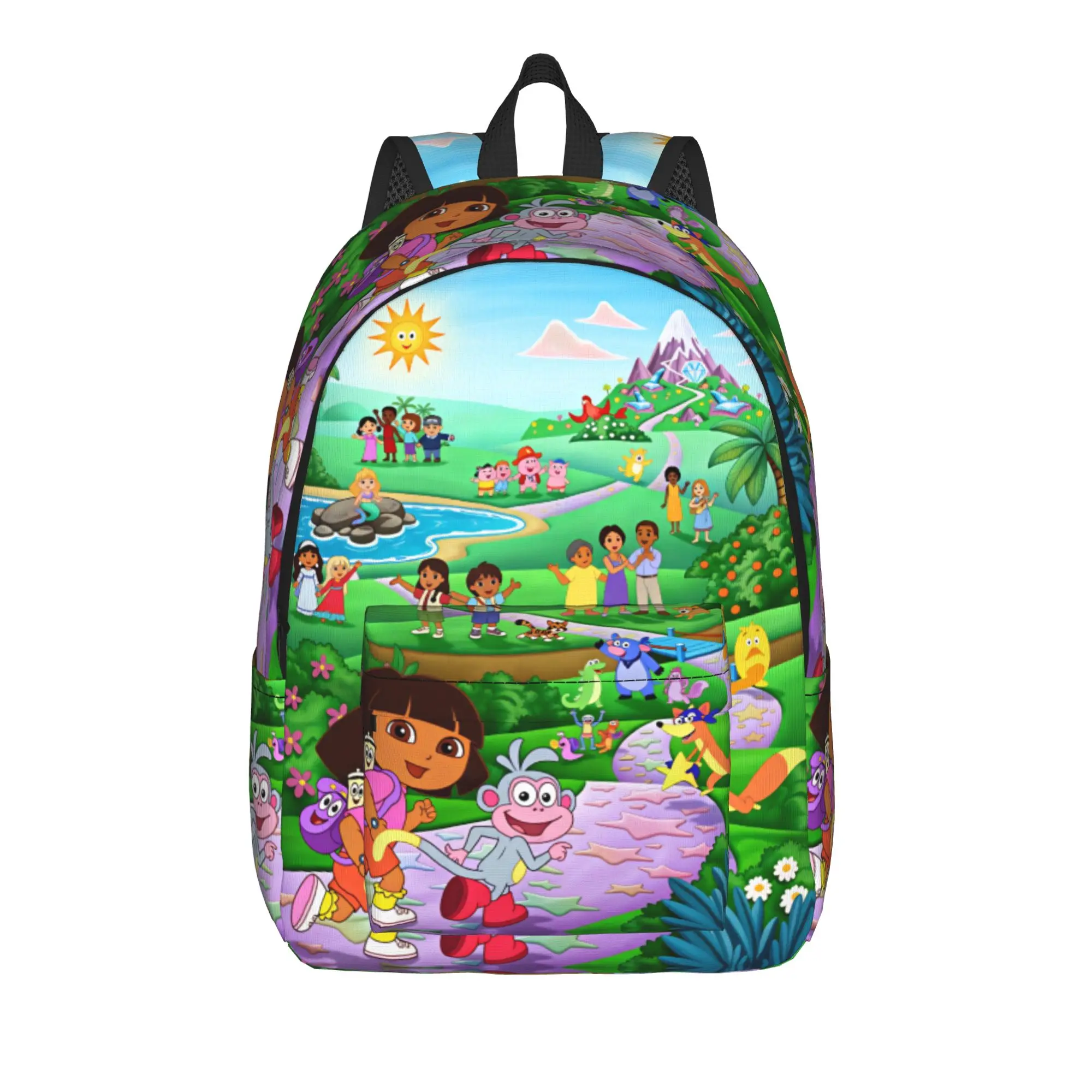 Doras The Explorer Backpack  Leisure Backpacks Boy Travel Durable High School Bags Designer Rucksack