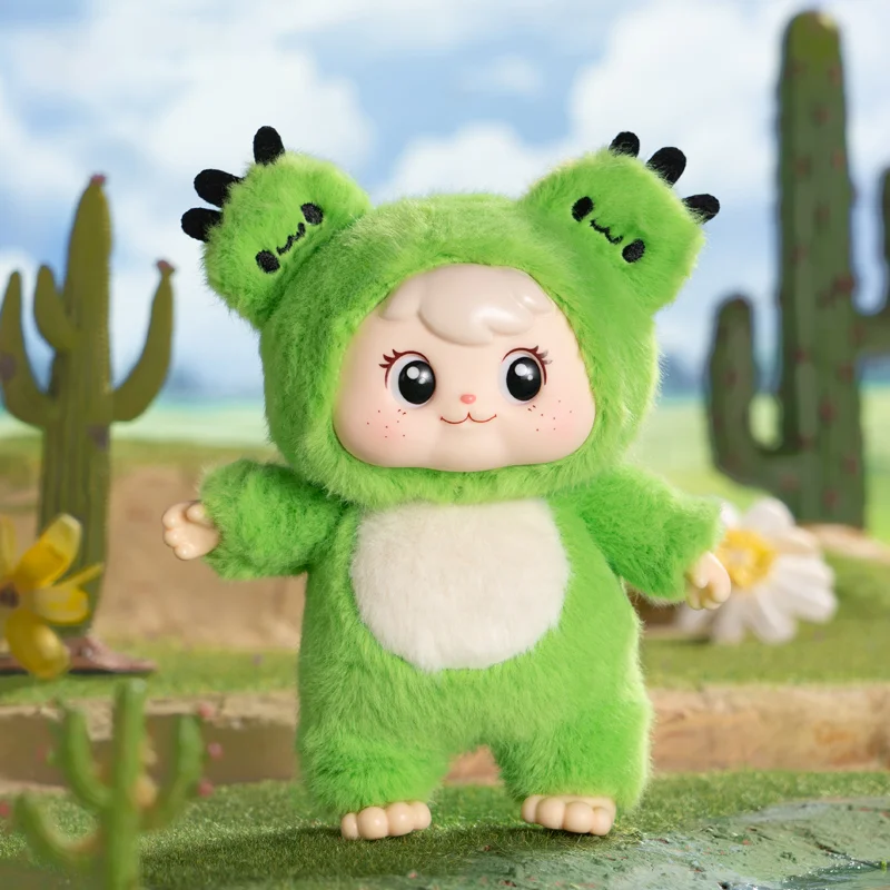 Nieuwe Ajioo Blind Box Plant Spirit Serie Anime Pop Mystery Box Leuke Schapen Action Figure Verrassing Tas Hanger Speelgoed Meisjes Gift