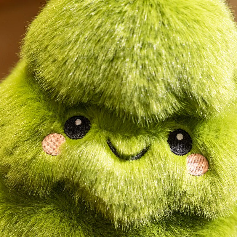 30/50 سنتيمتر الأخضر شجرة عيد الميلاد وسائد فخمة محشوة الوجه المبتسم النبات مع الساقين الإنسان الشكل ديكور حفلات هدية