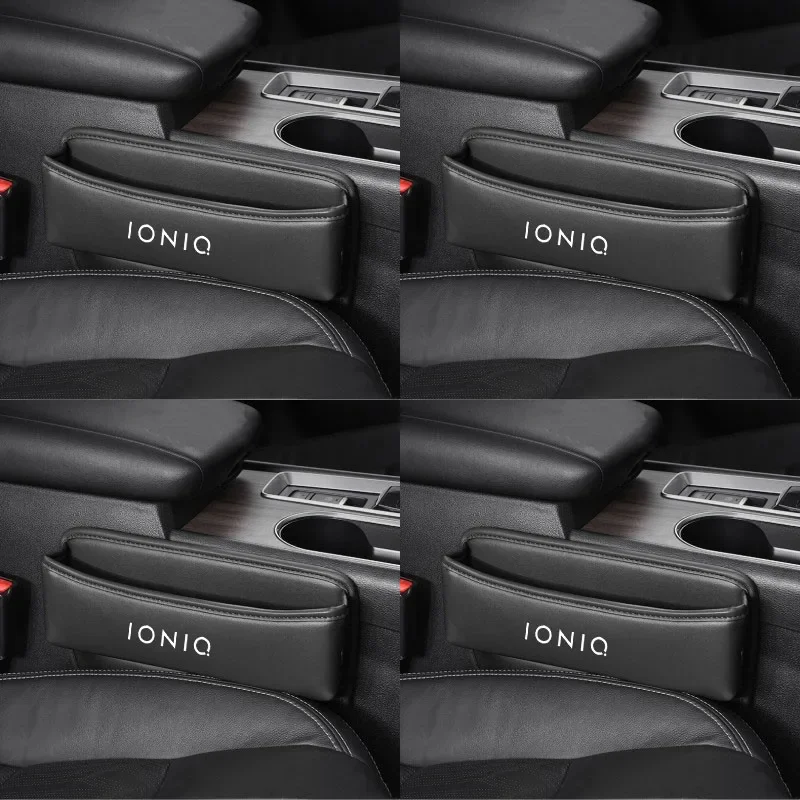 Multifunction Car Seat Gap Organizer Seat Crevice Slot Storage Box for Hyundai IONIQ 5 6 7 Accessories