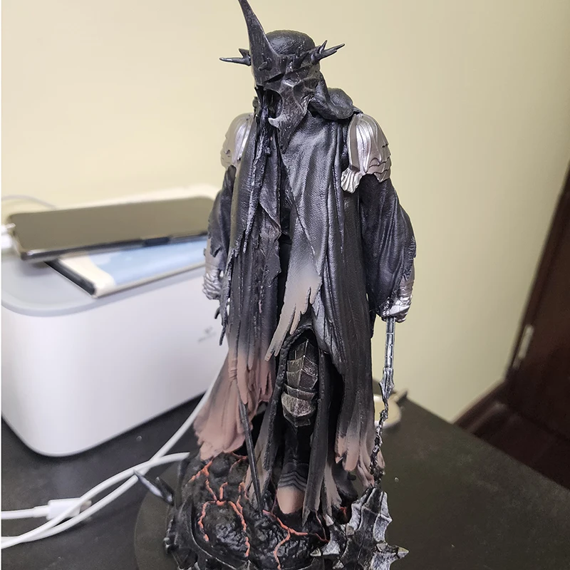 in stock 26cm Lord of Rings Figure Witch-king of Angmar Anime Figures Nazgul Ringwraith Figurine Statue Model Doll Toy Gifts