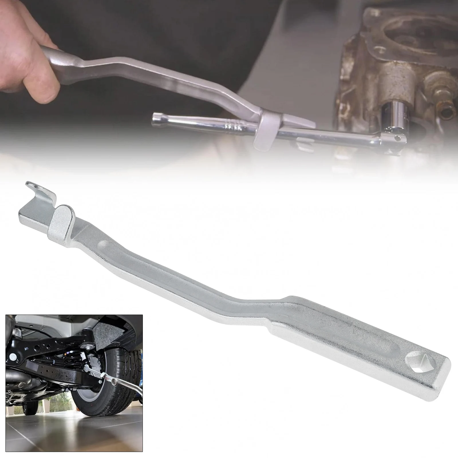 134インチの長さのレンチエクステンション、メカニック向け、1-2インチ角穴付き、合金鋼レンチエクステンダーツールバー