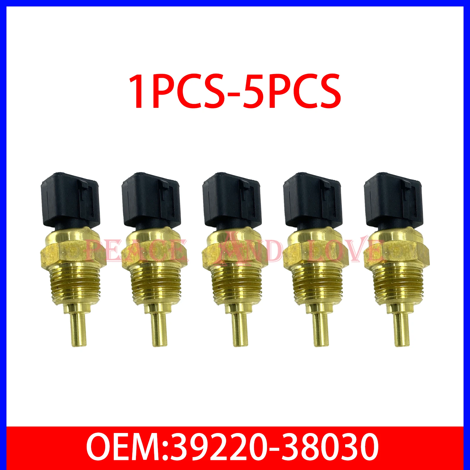

1PCS-5PCS 39220-38030 Brand New Engine Coolant Temperature Sensor 3922038030 Fit For 1995-2020 Hyundai Kia 39220 38030