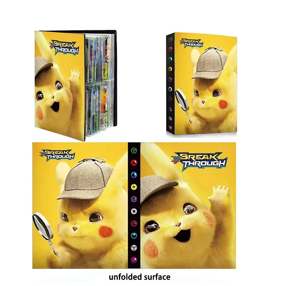 NUEVO Álbum para Tarjetas Pokémon 2026, Álbum para 240 Tarjetas, Modelo Creativo, Carpeta con Anillas, Libro Coleccionable para Tarjetas