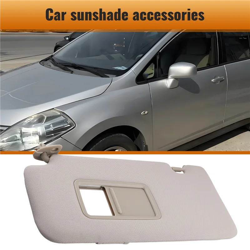 

Auto Parts Sun Visor Front Sun Visor For Nissan Tiida Versa 2005-2010 96401-EL31A-T61C