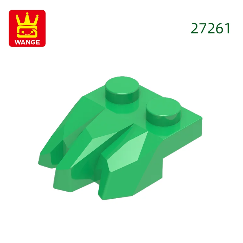 Wange135 stks/partij 27261 Speciale 2x3 Plaat met Rotsen Bouwstenen MOC Accessoires Compatibel met Baksteen Kinderen Speelgoed Geschenkdoos
