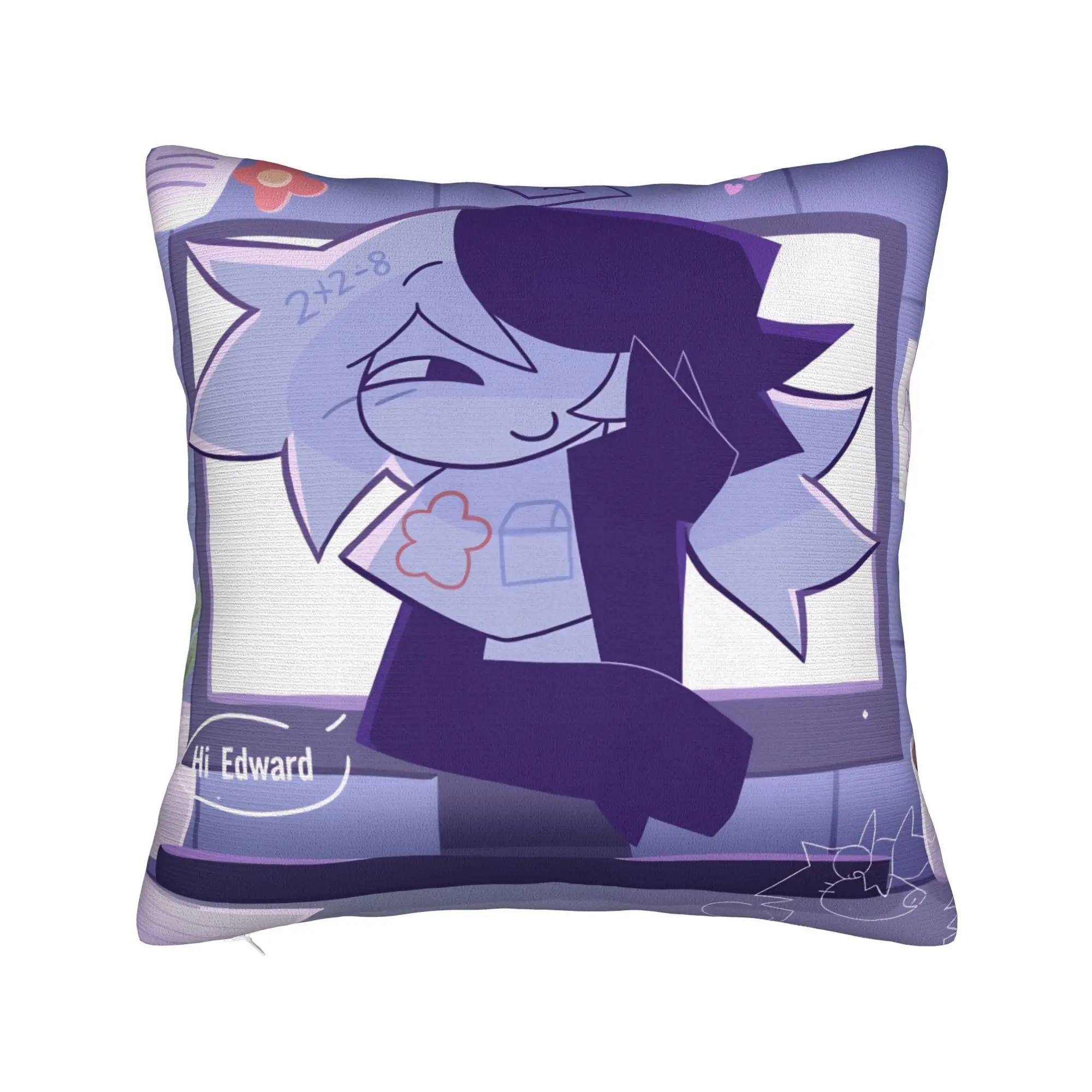 FPE F-Fundamental P-Paper E-Education Pillow Case  Square Pillow Cover Morden Pillowcases For Living Room Bed Chair