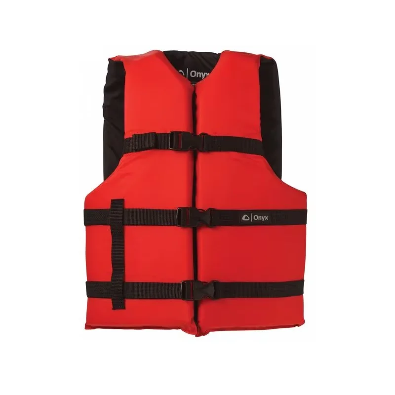 

Life Jacket, Life Vest, Adult, UNIV, 15.5lb, Foam, Red