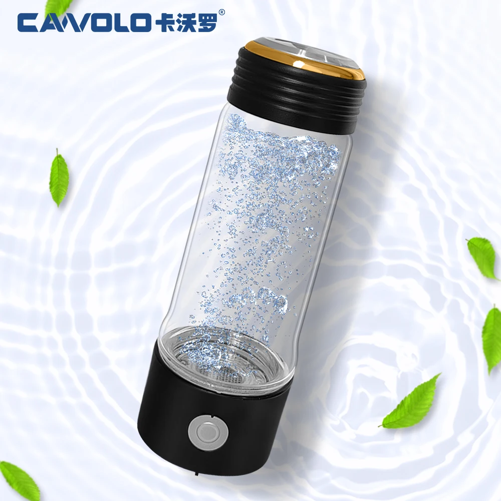 CAWOLO 400ml SPE PEM TECH Hydrogen-Rich Water Cup Portable Antioxidant Electric Hydrogen Rich Water Generator Bottle