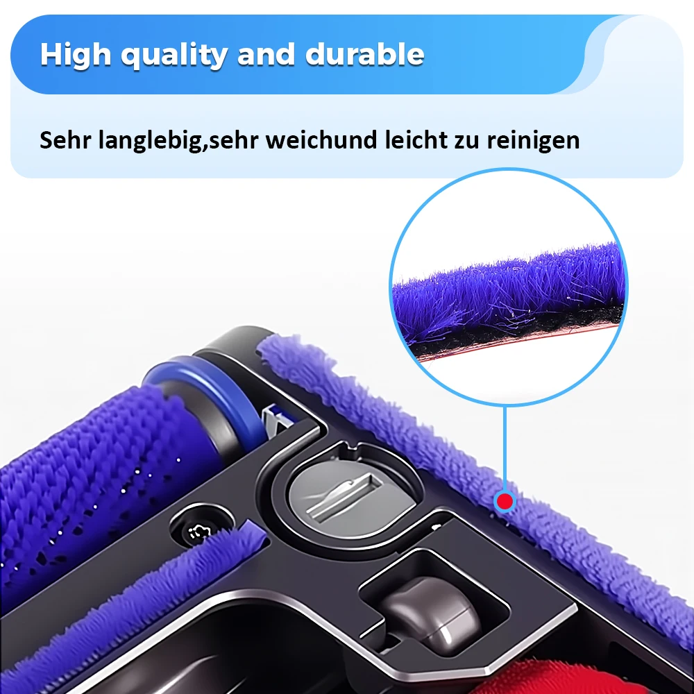 Roller Brush Bar Soft Roller Brush Soft Plush Strips For Dyson V6 V7 V8 V10 V11 Vacuum Cleaner Replacement Accessory view 3